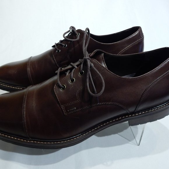 Johnston & Murphy Brown Cap Toe Oxfords in 11M (NWOB) main image 4